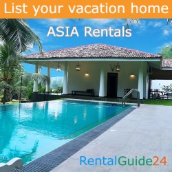 free listing of your Asia vacation rentals home.